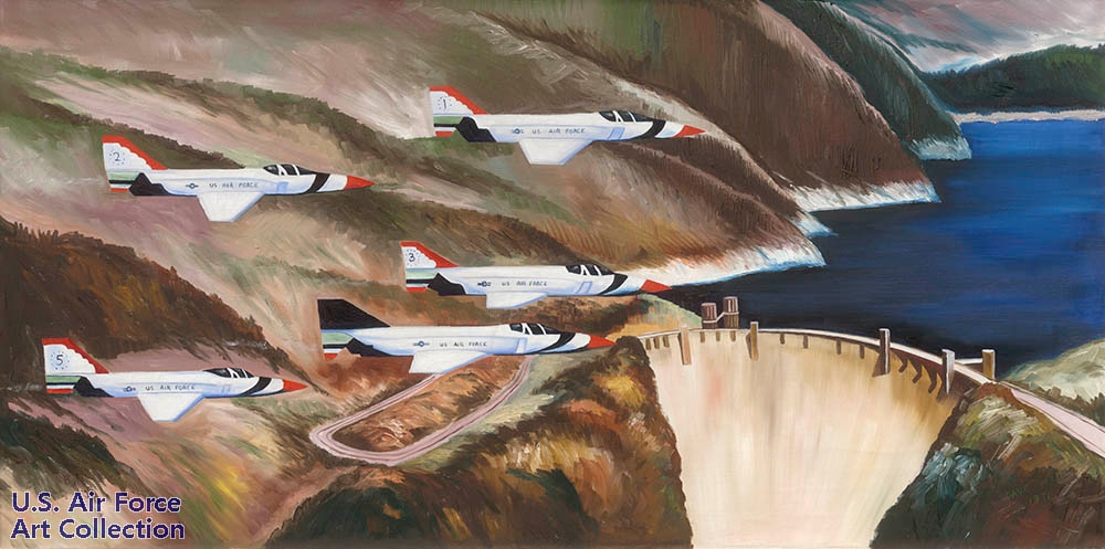 THUNDERBIRDS OVER BOULDER DAM (HOOVER DAM)